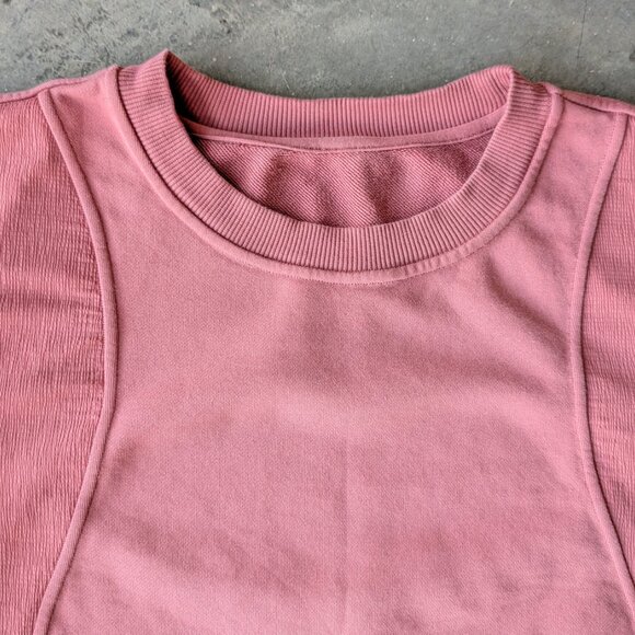 Lululemon Cotton French Terry + Swift T-Shirt in Brier Rose - Picture 3 of 7